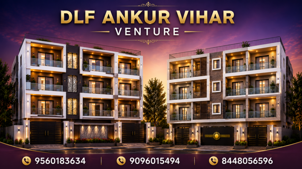 90% Home Loan Flats in DLF Ankur Vihar