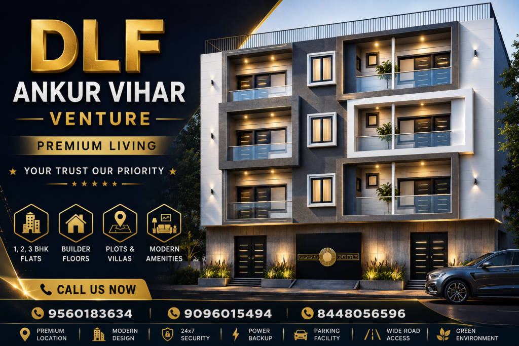 Affordable 2 BHK Flats in DLF Ankur Vihar