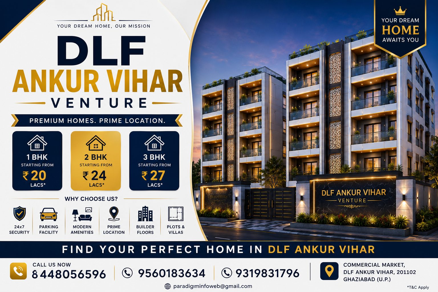 Best Real Estate Company in DLF Ankur Vihar