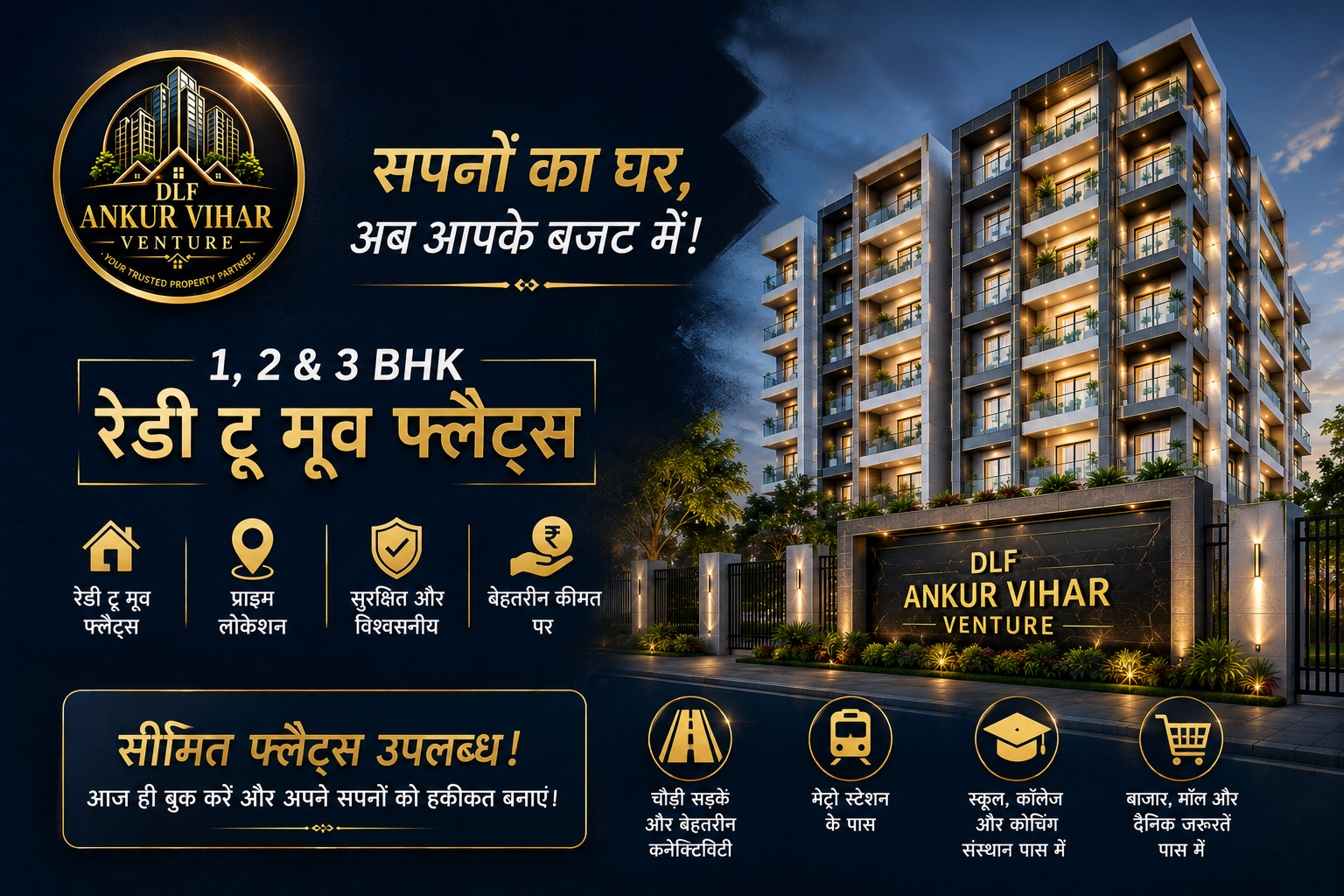 DLF Ankur Vihar Venture – Affordable Property in Delhi NCR