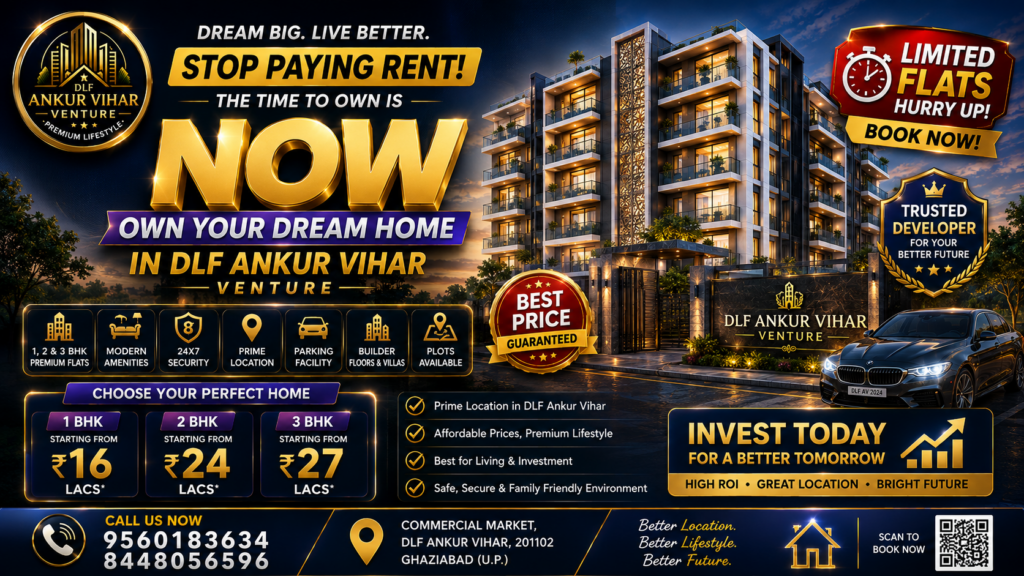 Best Property in DLF Ankur Vihar at Affordable Price