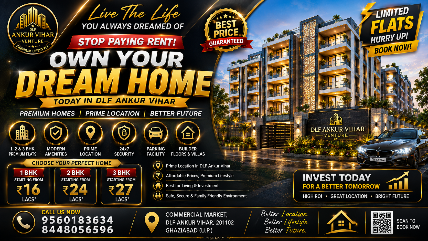 DLF Ankur Vihar Venture – Best Trusted Property Dealer in Ghaziabad ☎ 9560183634