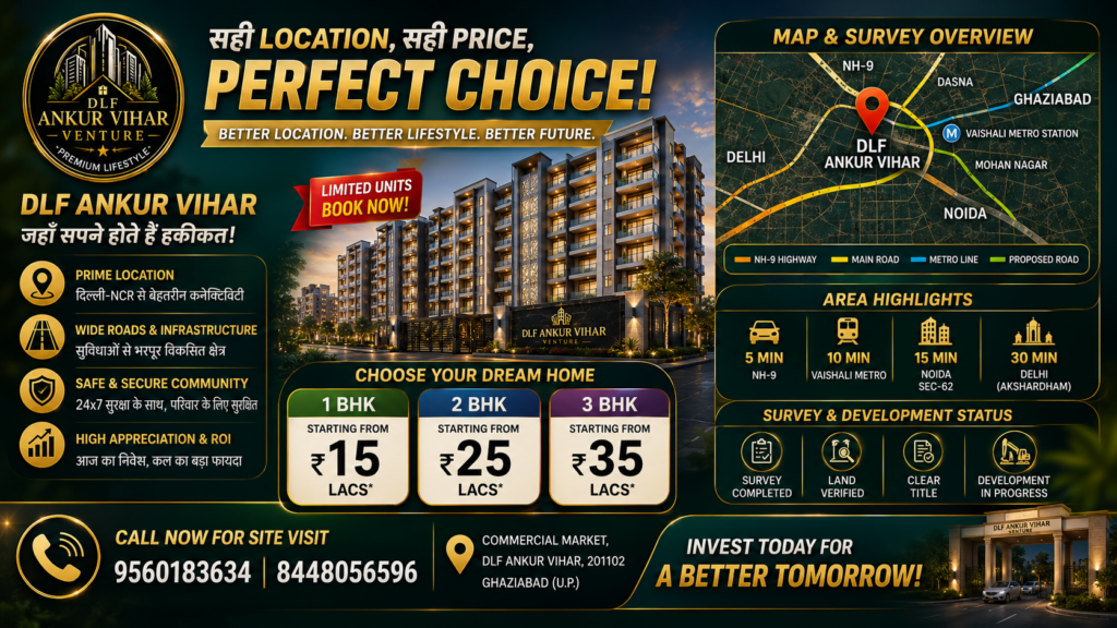 DLF Ankur Vihar Ghaziabad Location Map
