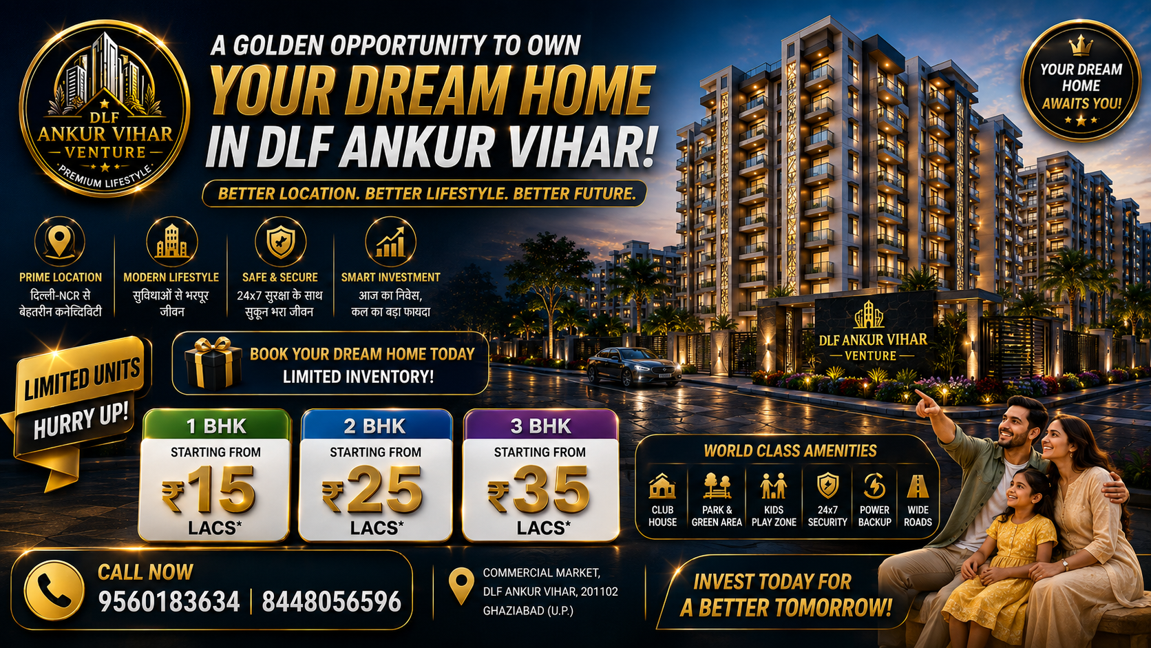 DLF Ankur Vihar Venture property dealer in Ghaziabad