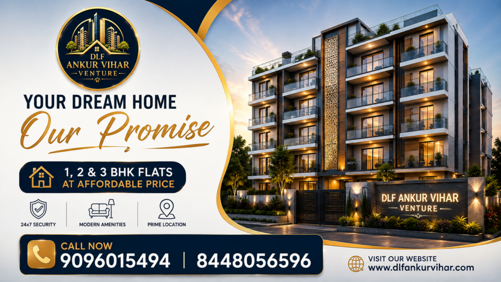 Premium 2 BHK Apartment in DLF Ankur Vihar