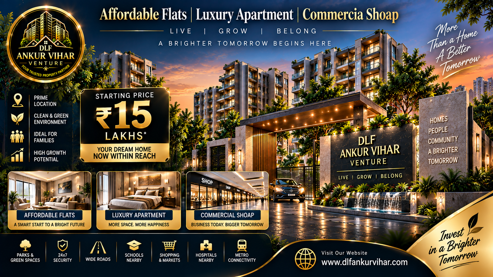 Best Affordable Flats in Ghaziabad