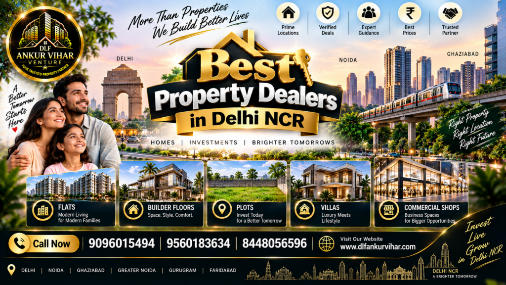 Best Property Dealer in Delhi NCR