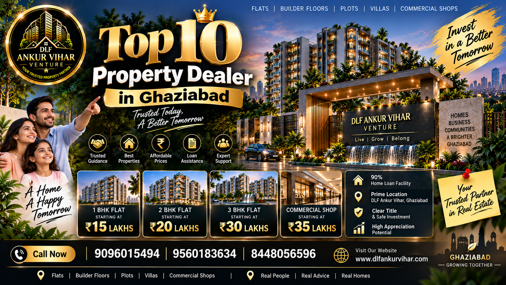 Top 10 Property Dealers in Ghaziabad